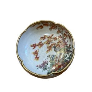 Bowl Small Sauce Soko Fine China Vintage Hand Painted Japan Detailed Scenery